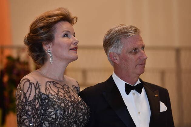 Belgian royal couple visits concert in Luxembourg