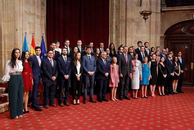 Oviedo, Reception of the Royal Family to the Princess of Asturias Award