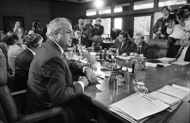 IMAGO History, German federal governments, Cabinet Kohl III 1987-1991
