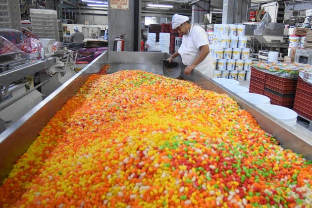 Mexico, Sweets Factory in Mexico City