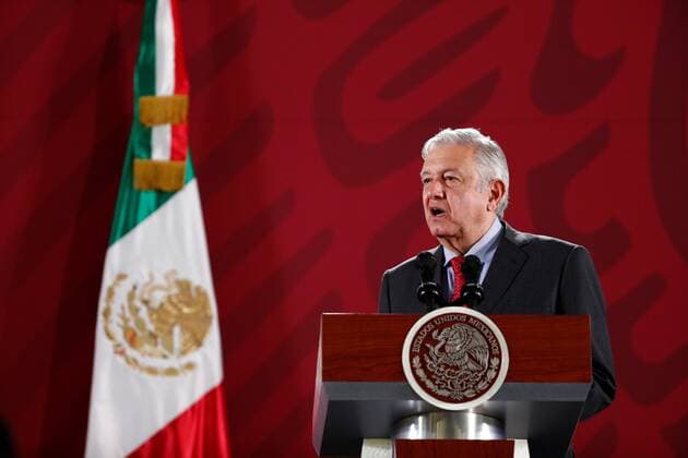 Mexico, Press Conference Andres Manuel Lopez and Foreign Minister Marcelo Ebrard on Exile for Morales