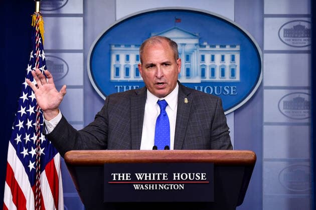 Washington, CBP Director Mark Morgan comments on the construction of the Wall on the border with Mexico