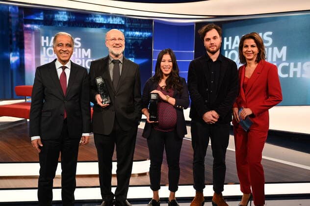 Award of the Hanns-Joachim-Friedrichs Prize for Television Journalism in Cologne