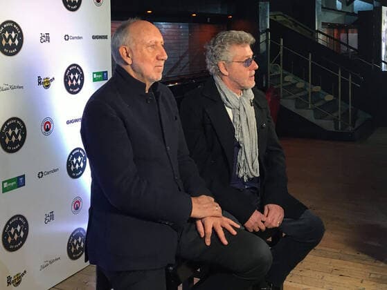 The Who receive founding plaque on the Music Walk of Fame in London