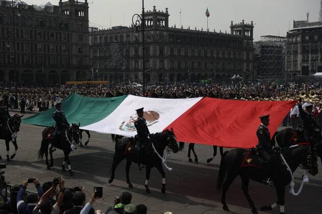 Mexico City, Celebrating the 109th Anniversary of the Mexican Revolution