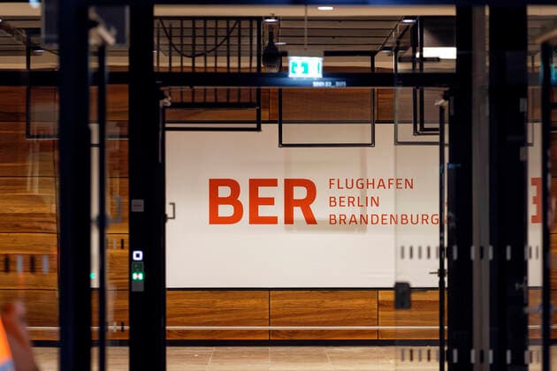 Impending insolvency at BER Airport, archive images