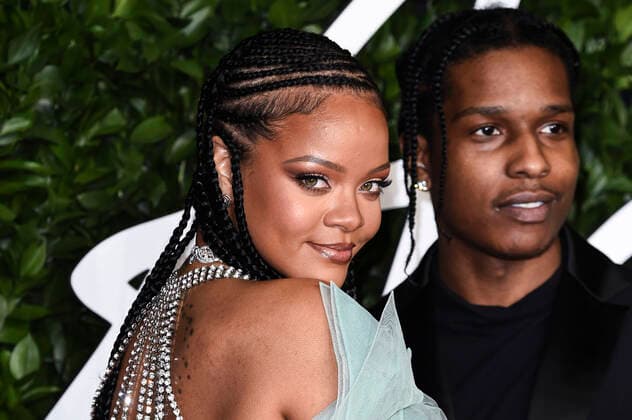 Rihanna expecting first child - stock images