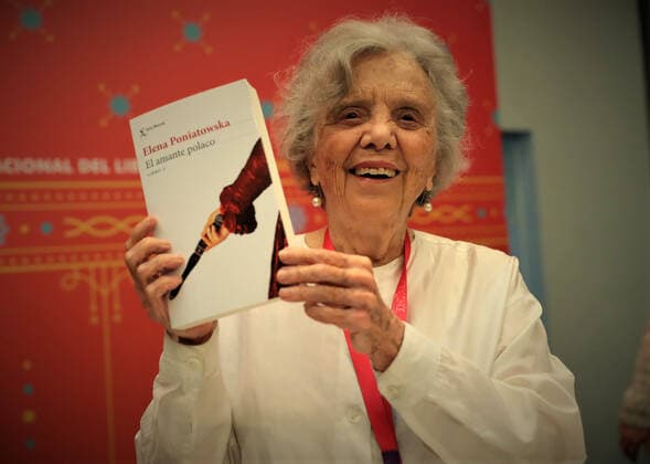 Mexico, author Elena Poniatowska presents new book