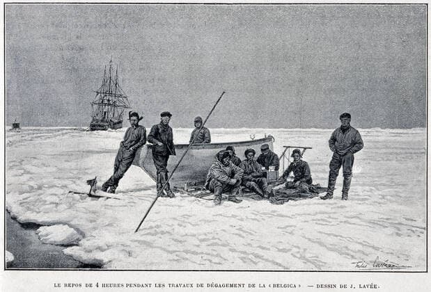 IMAGO International History, Antarctic Expeditions, Adrien de Gerlache, Belgica expedition 1897-1899
