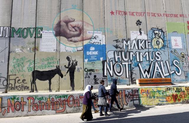 IMAGO International History, Middle East Conflict, Chronicle, Israeli barriers in the West Bank since 2002
