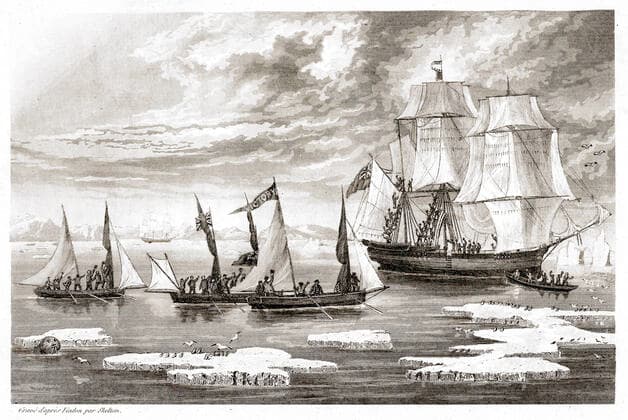 IMAGO International History, Arctic Expeditions, John Ross, Search for the Northwest Passage 1818-1833