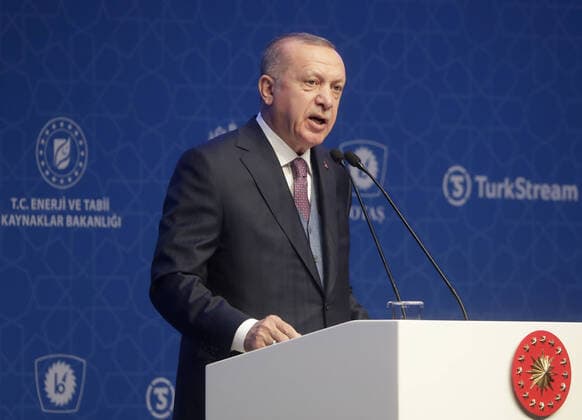 Turkey, President Erdogan announces largest natural gas discovery in Turkish history