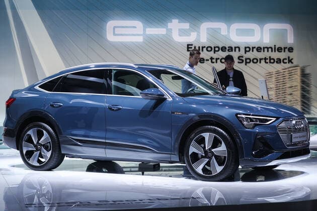 Vehicles, E-cars, e-tron Sportback