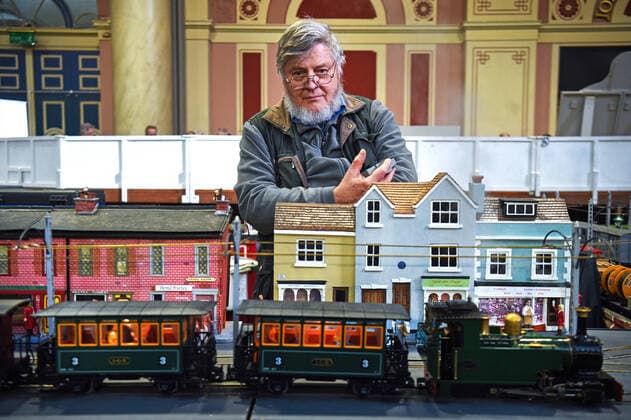 London, model building exhibition