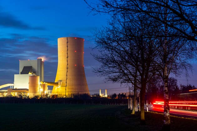 Datteln 4 coal-fired power station, archive images