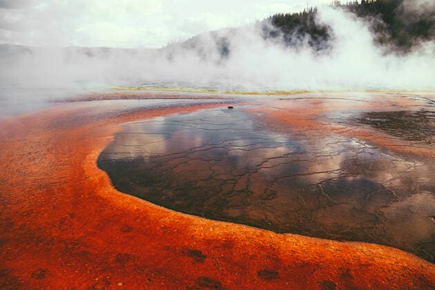 Calendar motifs: Thermal springs