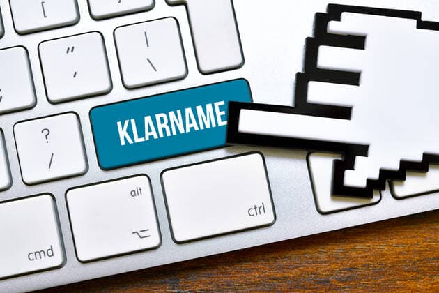 Mandatory clear names in the digital space, symbol images