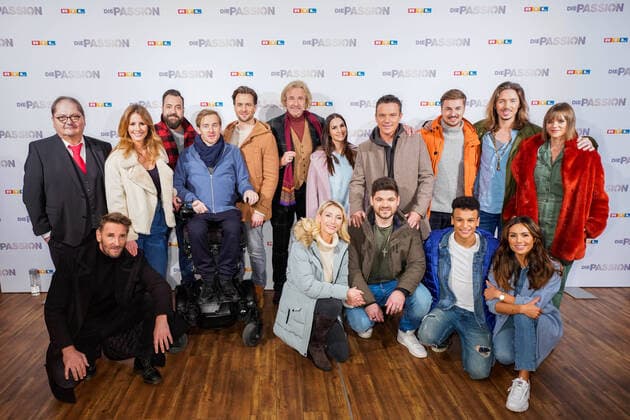 RTL music live event The Passion presentation in Essen