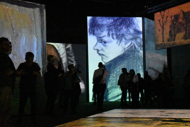 Van Gogh Alive The Experience exhibition in Mexico City