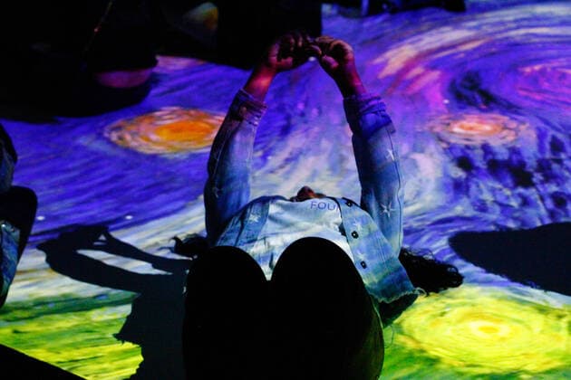 Van Gogh Alive The Experience exhibition in Mexico City