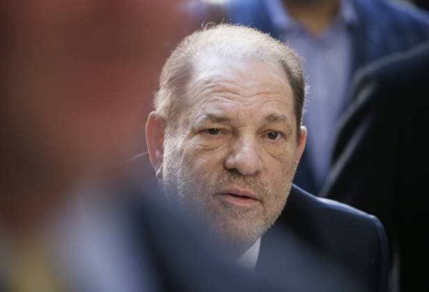 Jury finds Harvey Weinstein guilty on three counts, archive images