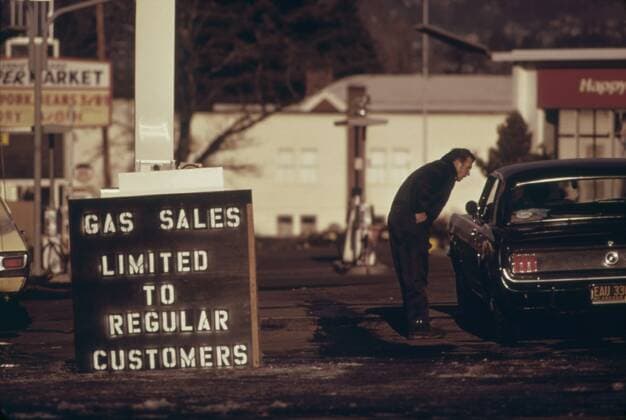 IMAGO International History, Archive, First oil price crisis, USA 1973