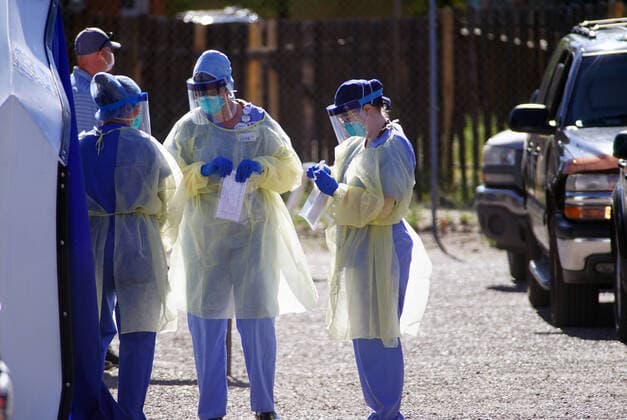 Coronavirus in the USA, impressions from Albuquerque, New Mexico