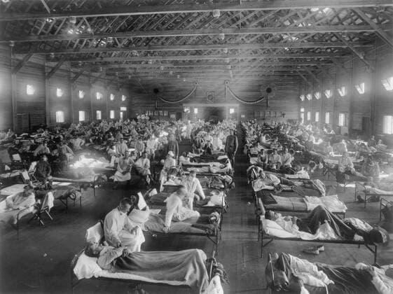 IMAGO International History, Archive, USA, Spanish flu pandemic 1918-1920