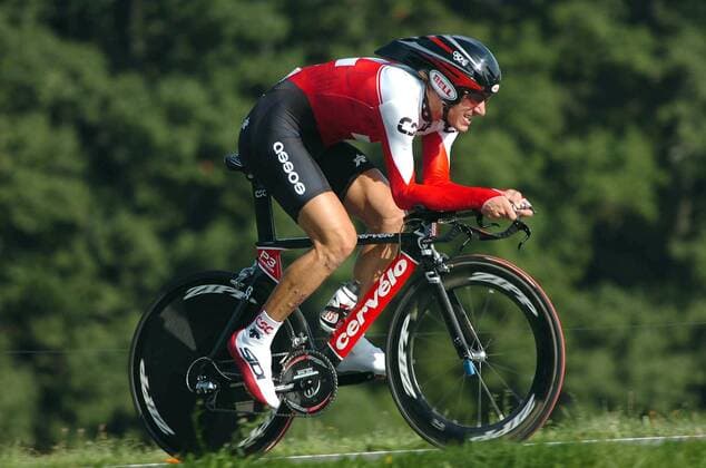 Fabian Cancellara (Schweiz) - Radsport WM Herren Weltmeisterschaft 2006, Straßenradsport, Straße, Rad, Einzelzeitfahren, Zeitfahren Einzelbild Salzburg Radsport WM Herren Weltmeisterschaft 2006, Straßenradsport, Straße, Rad, Einzelzeitfahren, Zeitfahren Einzelbild Salzburg