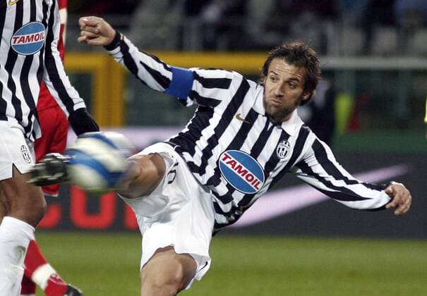 Alessandro del Piero (Juventus Turin) am Ball - Fußball Herren Serie B 2006 2007, 2. Italienische Liga, Juventus Turin, Juve, Vdig Einzelbild Turin Dynamik, Fußball Herren Serie B 2006 2007, 2. Italienische Liga, Juventus Turin, Juve, Vdig Einzelbild Turin Dynamik,