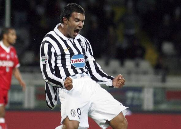 Valeri Bojinov (Juventus Turin) - Torjubel - Fußball Herren Serie B 2006 2007, 2. Italienische Liga, Juventus Turin, Juve, Vdig Einzelbild Turin Freude, Begeisterung, Fußball Herren Serie B 2006 2007, 2. Italienische Liga, Juventus Turin, Juve, Vdig Einzelbild Turin Freude, Begeisterung,