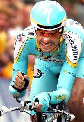 Andreas Klöden (Deutschland Astana) Radsport Herren Tour de France 2007, ProTour, Straßenradsport, Rad, Straße, Zeitfahren, Einzelzeitfahren, Vdig Einzelbild 13. Etappe: Albi - Albi Radsport Herren Tour de France 2007, ProTour, Straßenradsport, Rad, Straße, Zeitfahren, Einzelzeitfahren, Vdig Einzelbild 13. Etappe: Albi - Albi