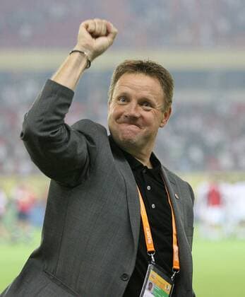 Nationaltrainer Bjarne Berntsen (Norwegen) - Torjubel Fußball Länderspiel Damen WM 2007, Frauen, Frauenfußball, Nationalmannschaft, Gruppe C, Norwegen Einzelbild Hangzhou Freude, Fußball Länderspiel Damen WM 2007, Frauen, Frauenfußball, Nationalmannschaft, Gruppe C, Norwegen Einzelbild Hangzhou Freude,