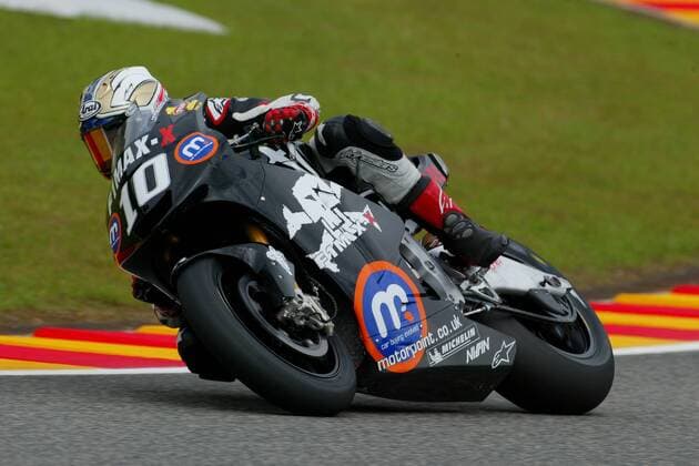 Kenny Roberts Jr. (USA Honda) auf seiner Maschine Motorsport Herren Weltmeisterschaft 2007, Motorrad, Motorradrennen, Motorradrennsport, Motorradsport, MotoGP, GP 1 Einzelbild Mugello Motorsport Herren Weltmeisterschaft 2007, Motorrad, Motorradrennen, Motorradrennsport, Motorradsport, MotoGP, GP 1 Einzelbild Mugello