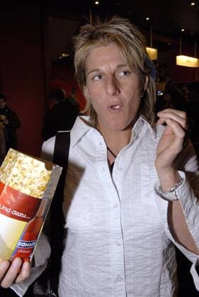 Torfrau Silke Rottenberg (Deutschland 1. FFC Frankfurt) anlässlich der Premiere des Dokumentarfilms Die besten Frauen der Welt Fußball Damen Filmpremiere 2007, Kinopremiere, Film, Kino, Kinofilm, Nationalmannschaft, Frauen Frauenfußball Einzelbild o0 WM Fußball Damen Filmpremiere 2007, Kinopremiere, Film, Kino, Kinofilm, Nationalmannschaft, Frauen Frauenfußball Einzelbild o0 WM