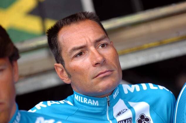 Erik Zabel (Deutschland Milram) - Radsport Herren Giro d Italia 2008, dItalia, , Straßenradsport, Straße, Rad, Präsentation Porträt Palermo Radsport Herren Giro d Italia 2008, dItalia, , Straßenradsport, Straße, Rad, Präsentation Porträt Palermo