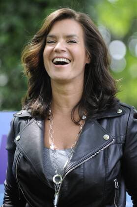 Katarina WITT ,Vorsitzende des Kuratoriums der Bewerbungsgesellschaft,Einzelbild,angeschnittenes Einzelmotiv,Brustbild,Portraet.lacht,lachen,lachend. München2018, München 2018,Olympische Winterspiele Winter Olympic Games,IOC,Entscheidung,Olympiabewerbung,