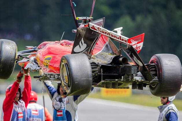 Spielberg 21.06.2015, Red Bull Ring, Spielberg, AUT, FIA, Formel 1, Grosser Preis von Oesterreich, Rennen, im Bild Kimi Raeikkoenen, (FIN, Scuderia Ferrari) during the Race of the Austrian Formula One Grand Prix at the Red Bull Ring in Spielberg, Austria, 2015 06 21, EP_ang