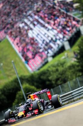 Spielberg 21.06.2015, Red Bull Ring, Spielberg, AUT, FIA, Formel 1, Grosser Preis von Oesterreich, Rennen, im Bild Daniel Ricciardo, (AUS, Infiniti Red Bull Racing) during the Race of the Austrian Formula One Grand Prix at the Red Bull Ring in Spielberg, Austria, 2015 06 21, EP_fei
