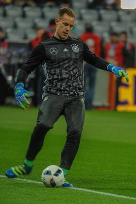 GER, Laenderspiel,Testspiel, Deutschland vs Italien 29.03.2016, Allianz-Arena, Muenchen, GER, Laenderspiel,Testspiel, Deutschland vs Italien, im Bild Er beginnt im Tor Torwart Marc-Andre ter Stegen (Germany) 22 nphxSchreyer