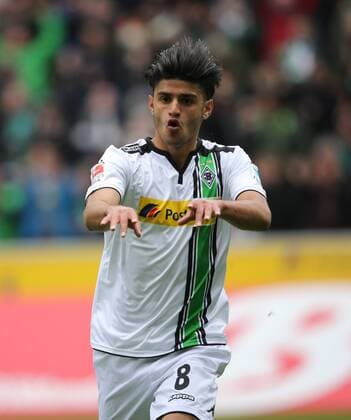 Mönchengladbach, Fussball, 1.BL Saison 2015 2016, Spieltag 31, Borussia Mönchengladbach- TSG Hoffenheim, 24.04.2016, Stadion am Borussia Park, Mönchengladbach, Mahmoud Dahoud Borussia Mönchengladbach, Aktion, Einzelbild,jubel