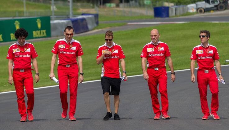 Formel 1, GP von Österreich in Spielberg 30.06.2016, Red Bull Ring, Spielberg, AUT, FIA, Formel 1, Grosser Preis von Oesterreich, Vorberichte, im Bild Sebastian Vettel (GER) Scuderia Ferrari German Formula One driver Sebastian Vettel of Scuderia Ferrari during the Preparation for the Austrian Formula One Grand Prix at the Red Bull Ring in Spielberg, Austria on 2016 06 30. -Pressefoto Spielberg EP_ang