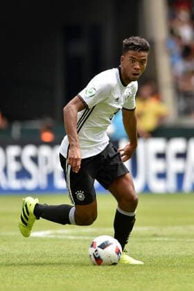 GER, UEFA U19 (U 19) EURO 2016, Vorrunde, Deutschland (GER) vs Italien (ITA) 11.07.2016, Mercedes Benz Arena, Stuttgart, GER, UEFA U19 (U 19) EURO 2016, First Round, Deutschland (GER) vs Italien (ITA), picture shows im Bild: Benjamin Henrichs ( 8, Deutschland Germany (GER)) Foto © nordphoto Fabisch nordphotox xFabisch