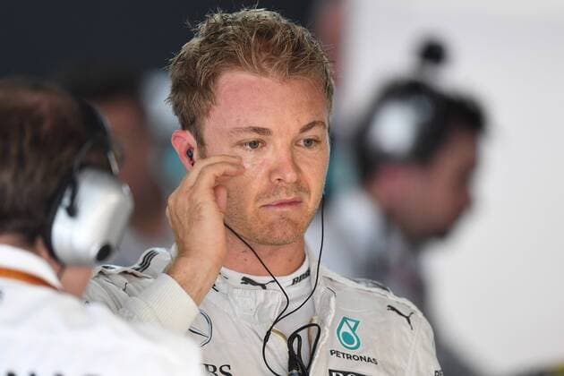 Nico ROSBERG (GER) Mercedes AMG),Gestik,skeptisch in der Box , Aktion,Einzelbild, angeschnittenes Einzelmotiv,Portraet,Portrait,Porträt. 1.Training,Formel 1:GP von Deutschland,Hockenheimring,Saison2016,am 28.07.2016.