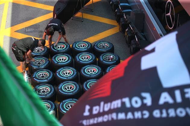 Motorsports: FIA Formula One World Championship WM Weltmeisterschaft 2016, Grand Prix of Italy, Pirelli, tire, tires, tyre, tyres, wheel, wheels, Reifen, Rad, feature xHOCHxZWEIx