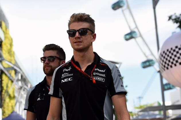 Niko Hülkenberg (GER 27), Sahara Force India Formula One Team Grosser Preis von Singapur 2016, Motorsport, Formel 1,Formula One World Championship WM Weltmeisterschaft Rd15, Singapore Grand Prix, Preparations, Marina Bay Street Circuit, Singapore, Thursday 15 September 2016 15.09.2016, Singapur Copyright: xAndrexJerry Eibner-Pressefotox EP_JAE
