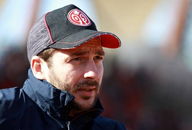 GER, 3.Liga, FC Rot Weiss Erfurt vs 1. FSV Mainz 05 II 25.03.17 , Erfurt, Steigerwaldstadion, Multifunktionsarena, Arena Erfurt, GER, 3.Liga, Saison 2016 2017, 29.Spieltag, FC Rot Weiss Erfurt vs 1. FSV Mainz 05 II im Bild Trainer Sandro Schwarz (Mainz II)