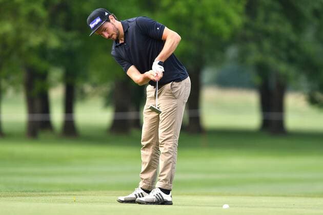 Felix NEUREUTHER,GER,Ski Alpin, Aktion,Einzelaktion,Einzelbild, Freisteller,Ganzkoerperaufnahme,ganze Figur. ProAm ,GOLF,BMW International Open 2017 am 21.06.2017 in Muenchen Eichenried.