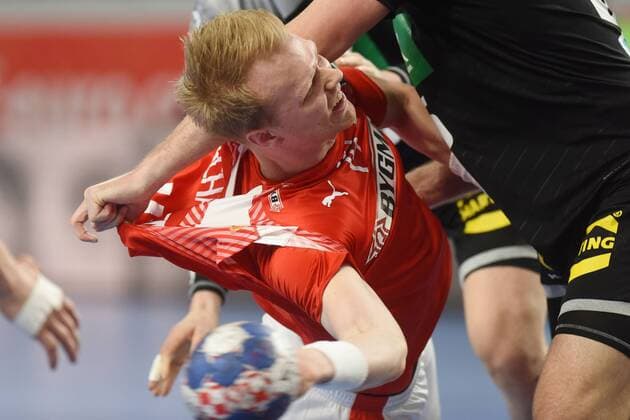 Themen der Woche - SPORT Bilder des Tages - SPORT Handball, EM, Deutschland - Dänemark European Handball Championship, Group II, 4th round, Germany - Denmark 21.01.2018., Arena Varazdin, Varazdin, Croatia - 2018 European Men s Handball Championship, Group II, 4th round, Germany - Denmark. Anders Zachariassen. VjeranxZganec-Rogulja PIXSELL