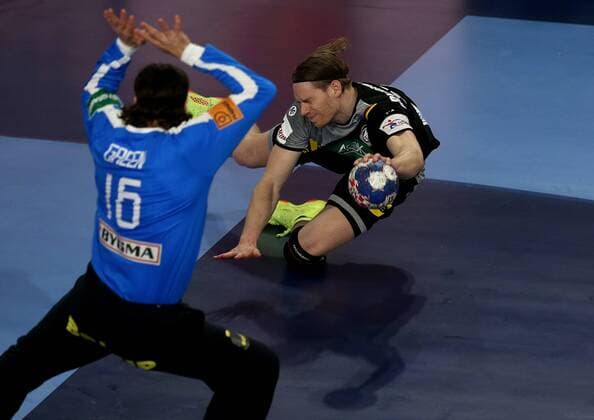 Handball, EM, Deutschland - Dänemark European Handball Championship, Group II, 4th round, Germany - Denmark 21.01.2018., Arena Varazdin, Varazdin, Croatia - 2018 European Men s Handball Championship, Group II, 4th round, Germany - Denmark. Tobias Reichmann IgorxKralj PIXSELL